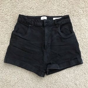 Cotton On Black Denim Shorts